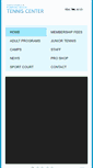 Mobile Screenshot of pompanobeachtenniscenter.com